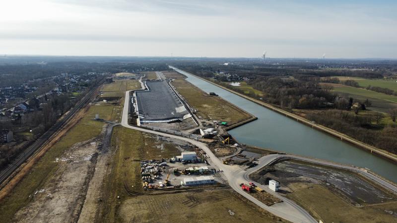 Baustelle Wasserstadt Aden